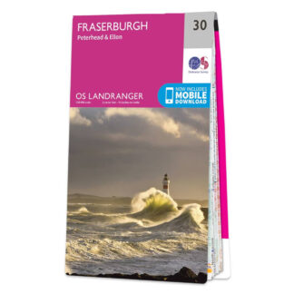 Ordnance Survey OS Map of Fraserburgh: Landranger 30