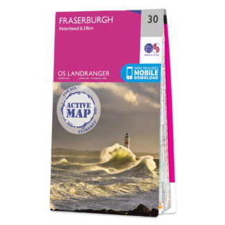 Ordnance Survey OS Map of Fraserburgh: Landranger 30